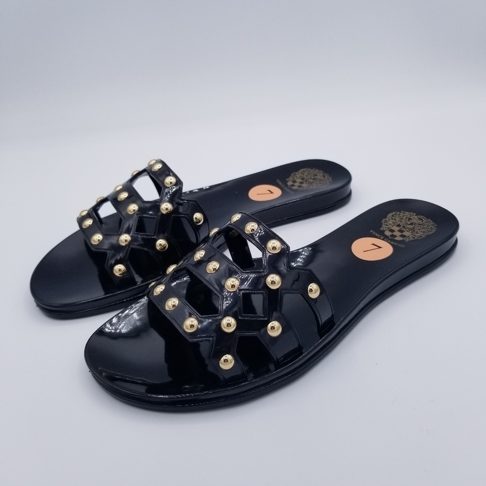 Vince Camuto Jelly Slip-On Sandals NWOT size 7